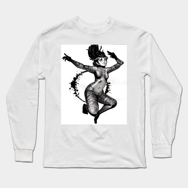 Carefree Tiefling Long Sleeve T-Shirt by frooglekade